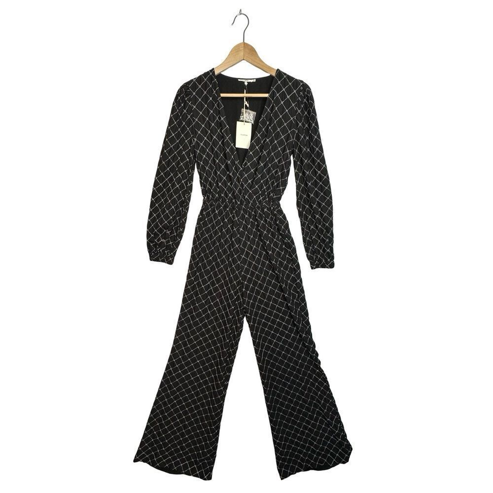 TULAROSA Azalea Jumpsuit in Black Size Small